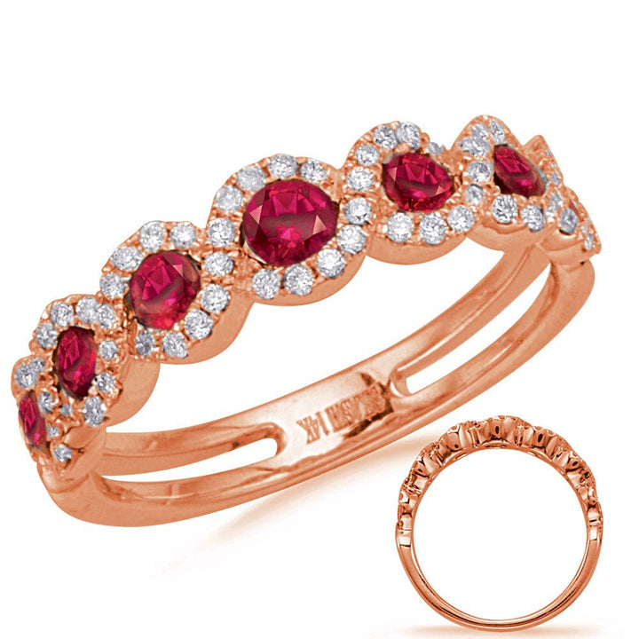 0.75 ctw. GOLD RUBY & DIAMOND RING - Luxury Rings - Design Jewellers Edmonton
