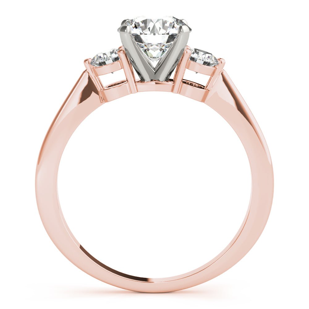0.75CTW 14K Gold Ladies 3 Stone Past, Present, Future Round Brilliant Cut Diamond Ring - Past, Present, Future - Design Jewellers Edmonton