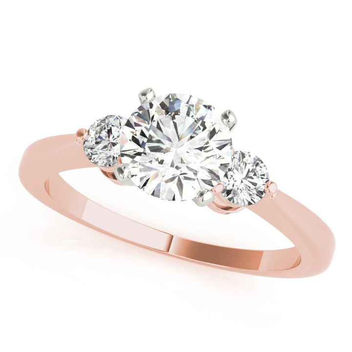 0.75CTW 14K Gold Ladies 3 Stone Past, Present, Future Round Brilliant Cut Diamond Ring - Past, Present, Future - Design Jewellers Edmonton
