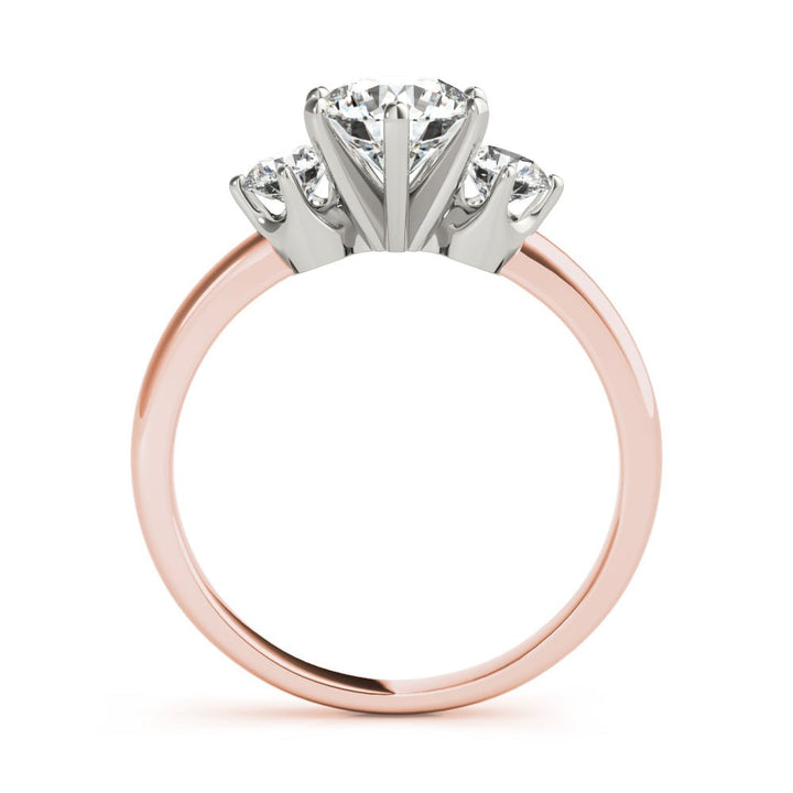 0.75CTW 14K Gold Ladies 3 Stone Past, Present, Round Brilliant Cut Diamond Ring - Past, Present, Future - Design Jewellers Edmonton
