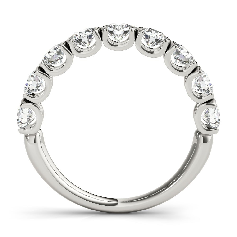 0.75CTW 14K Gold Round Brilliant Cut Multi Stone Diamond Band - Diamond Ring - Design Jewellers Edmonton