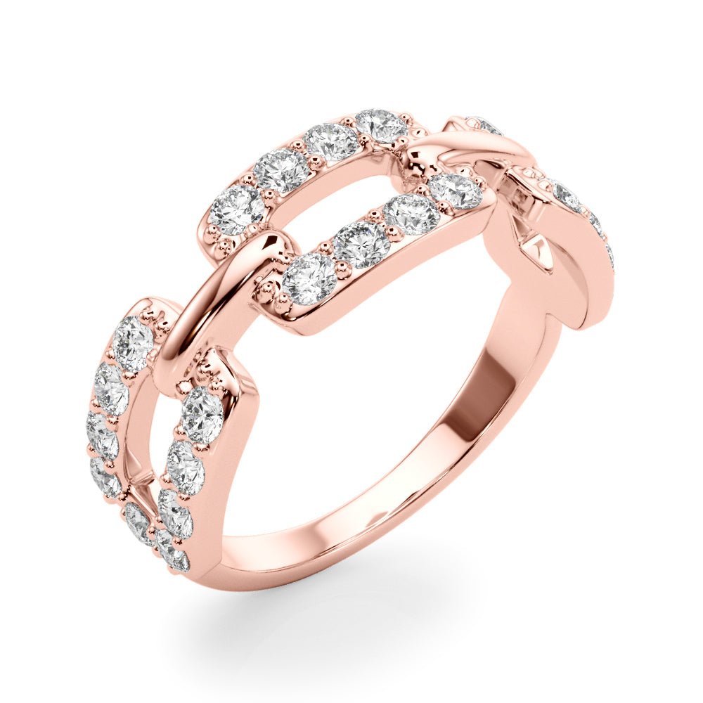 0.78CT Chain Link Fashion Ring - Fashion Ring - Design Jewellers Edmonton