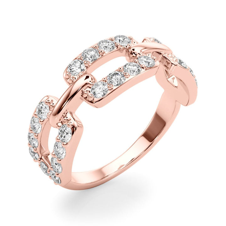 0.78CT Chain Link Fashion Ring - Fashion Ring - Design Jewellers Edmonton