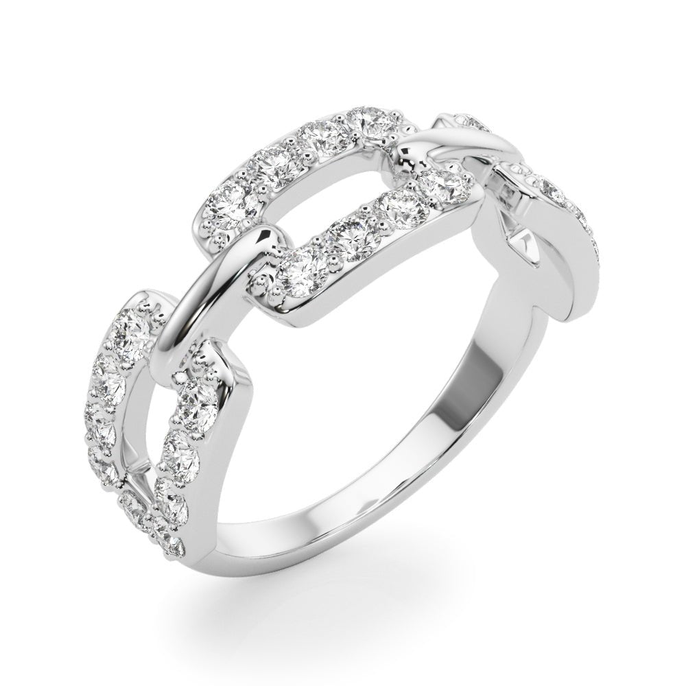 0.78CT Chain Link Fashion Ring - Fashion Ring - Design Jewellers Edmonton