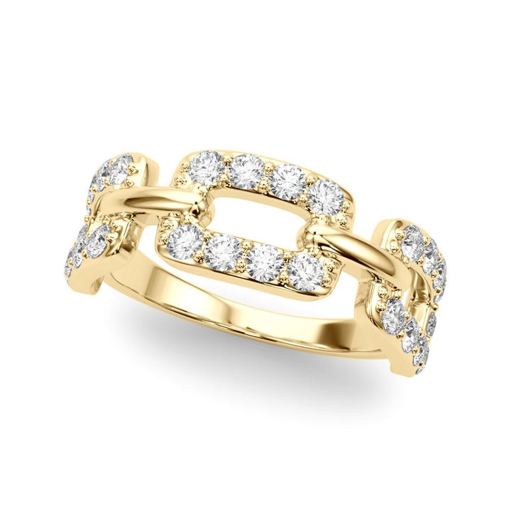 0.78CT Chain Link Fashion Ring - Fashion Ring - Design Jewellers Edmonton