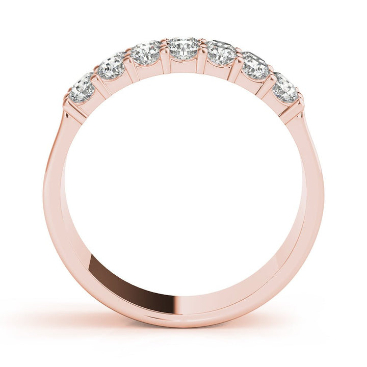 0.90CTW 14K Gold Double Row, Wide Mount Round Brilliant Cut Diamond Ring - Diamond Ring - Design Jewellers Edmonton