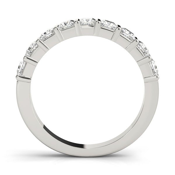 0.90CTW 14K Gold Princess Cut Bar Set Multi - Stone Diamond Band - Diamond Ring - Design Jewellers Edmonton