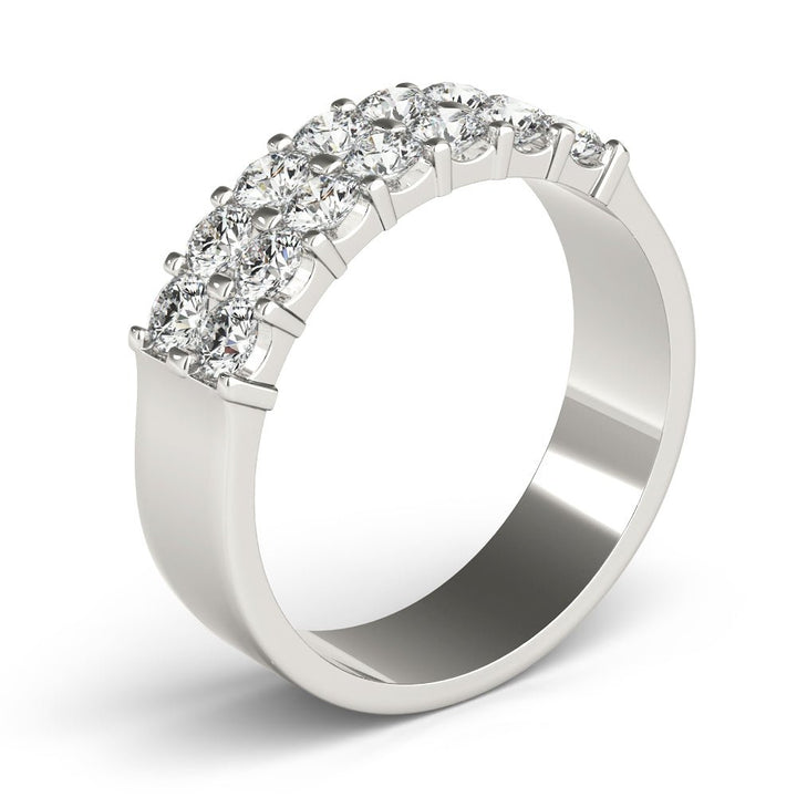 0.91CT Two Row Band - Fashion Ring - Design Jewellers Edmonton