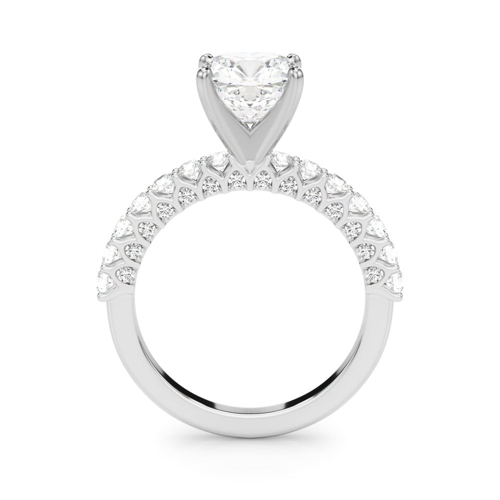 1.00CT 14K Cushion Cut Diamond Ring Design - Engagement rings - Design Jewellers Edmonton
