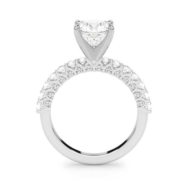 1.00CT 14K Cushion Cut Diamond Ring Design - Engagement rings - Design Jewellers Edmonton