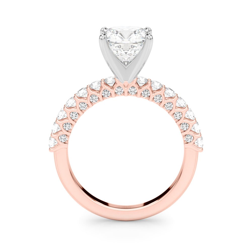 1.00CT 14K Cushion Cut Diamond Ring Design - Engagement rings - Design Jewellers Edmonton