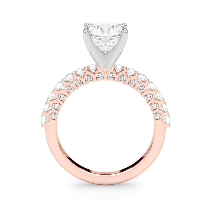 1.00CT 14K Cushion Cut Diamond Ring Design - Engagement rings - Design Jewellers Edmonton