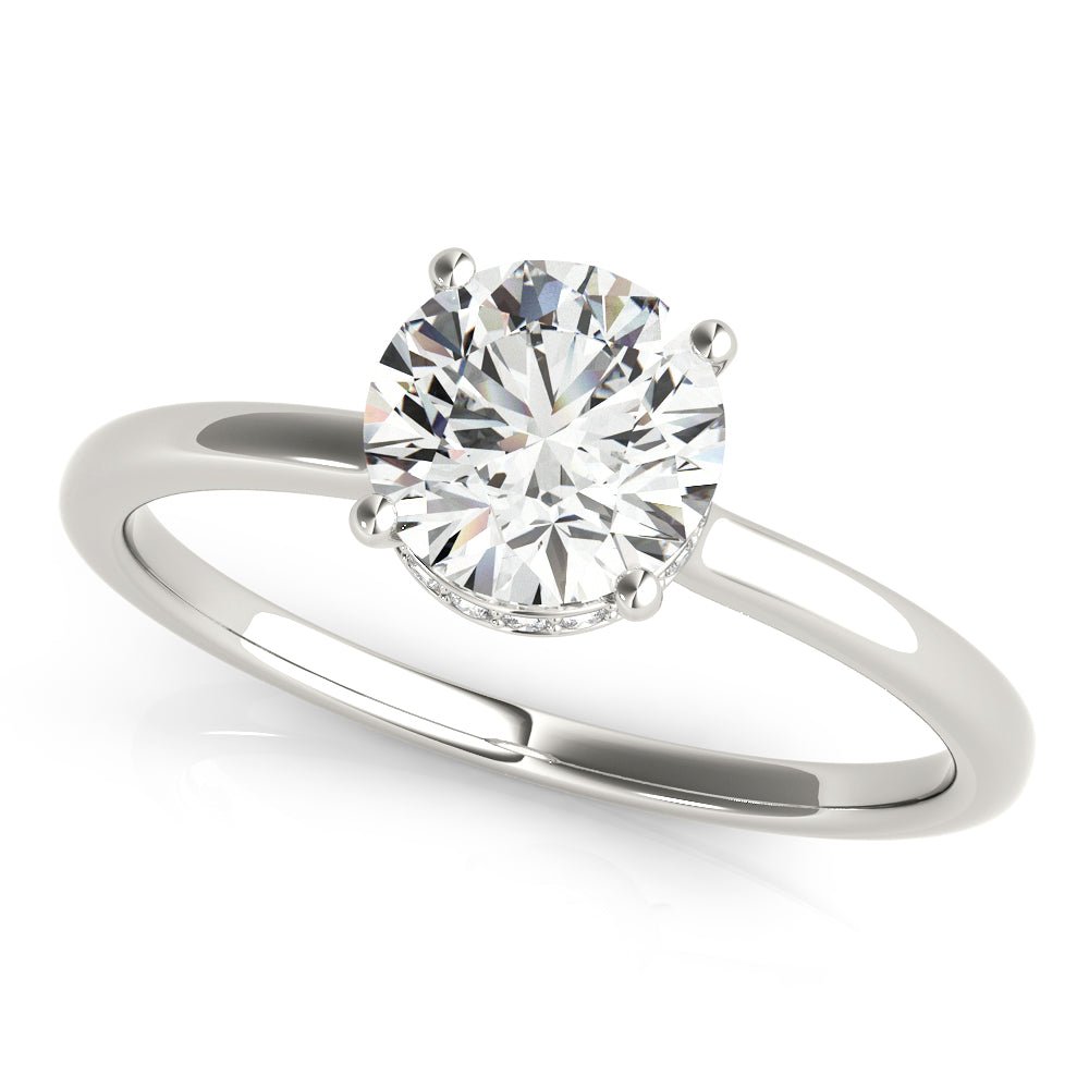 1.00CT 14K Gold Classic Solitaire Engagement Ring