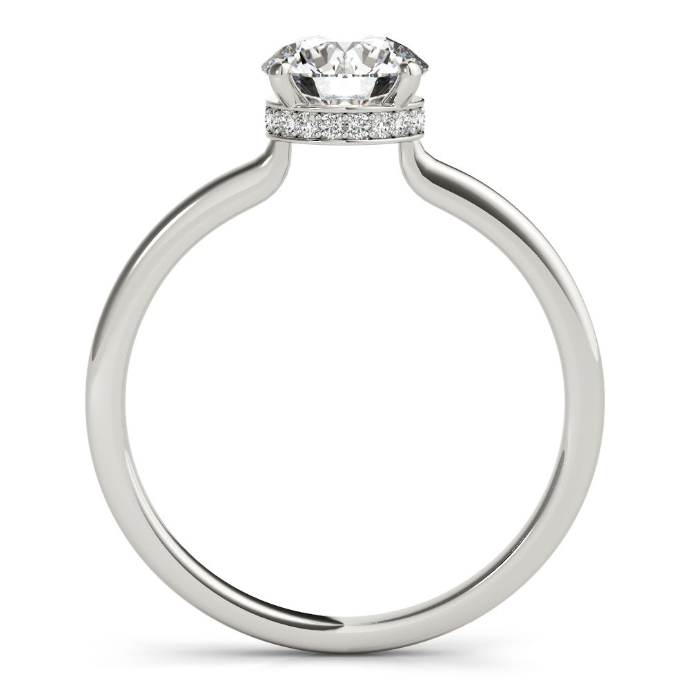 1.00CT 14K Gold Classic Solitaire Engagement Ring - Engagement rings - Design Jewellers Edmonton