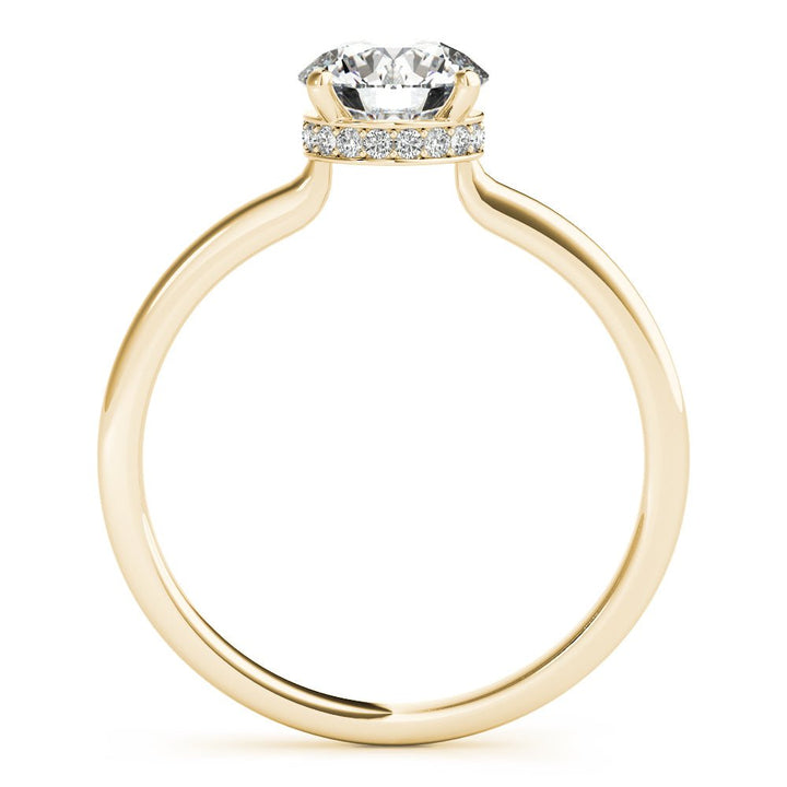 1.00CT 14K Gold Classic Solitaire Engagement Ring - Engagement rings - Design Jewellers Edmonton
