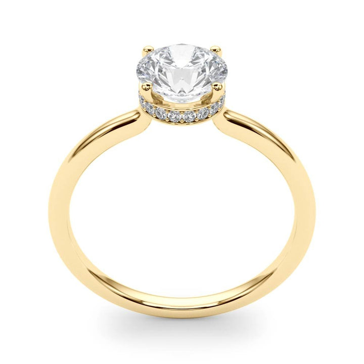 1.00CT 14K Gold Classic Solitaire Engagement Ring - Engagement rings - Design Jewellers Edmonton