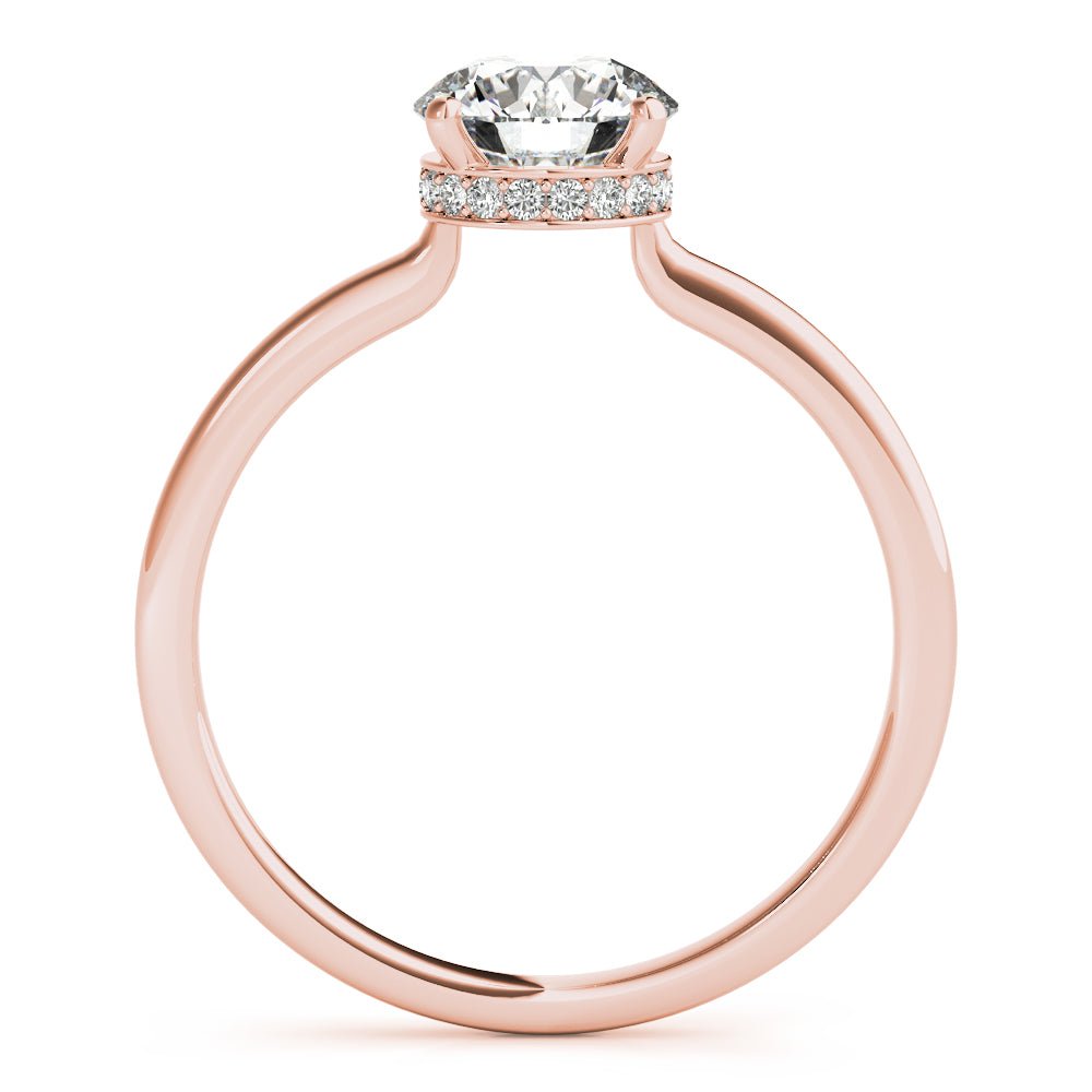 1.00CT 14K Gold Classic Solitaire Engagement Ring - Engagement rings - Design Jewellers Edmonton