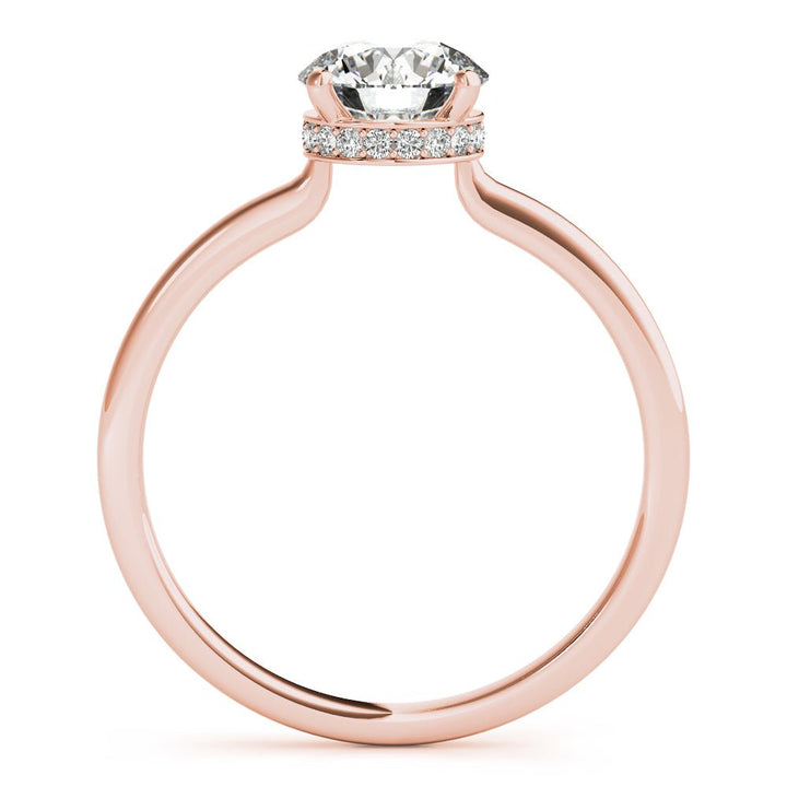 1.00CT 14K Gold Classic Solitaire Engagement Ring - Engagement rings - Design Jewellers Edmonton