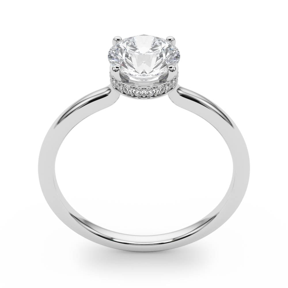 1.00CT 14K Gold Classic Solitaire Engagement Ring - Engagement rings - Design Jewellers Edmonton