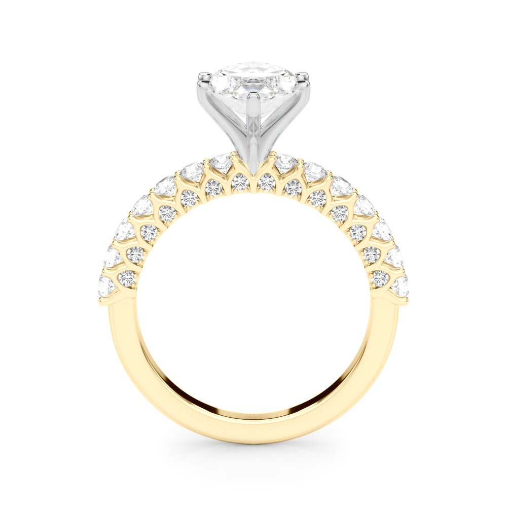1.00CT 14K Marquise Cut Diamond Ring Design - Engagement rings - Design Jewellers Edmonton
