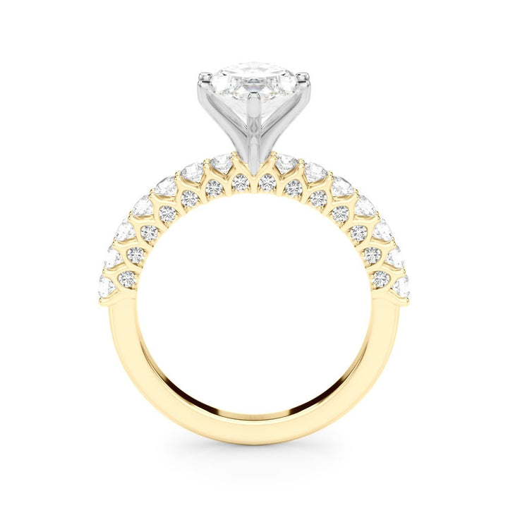 1.00CT 14K Marquise Cut Diamond Ring Design - Engagement rings - Design Jewellers Edmonton