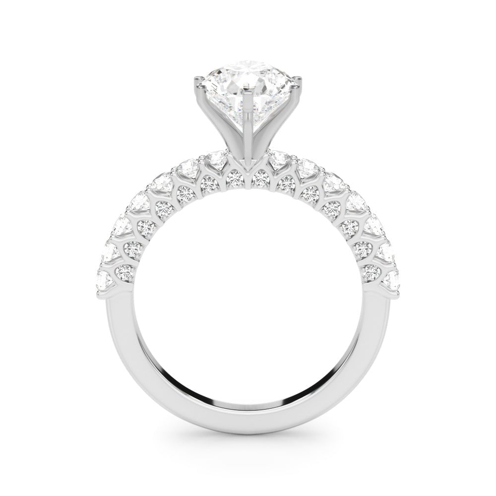 1.00CT 14K Pear Shape Diamond Ring Design - Engagement rings - Design Jewellers Edmonton