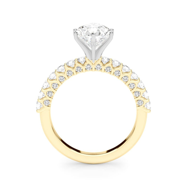 1.00CT 14K Pear Shape Diamond Ring Design - Engagement rings - Design Jewellers Edmonton