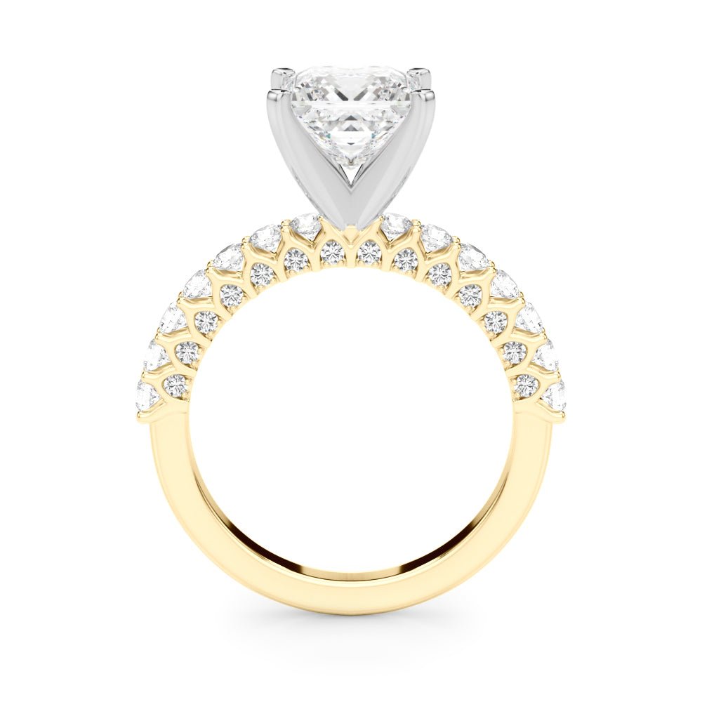 1.00CT 14K Princess Brilliant Diamond Ring Design - Engagement rings - Design Jewellers Edmonton