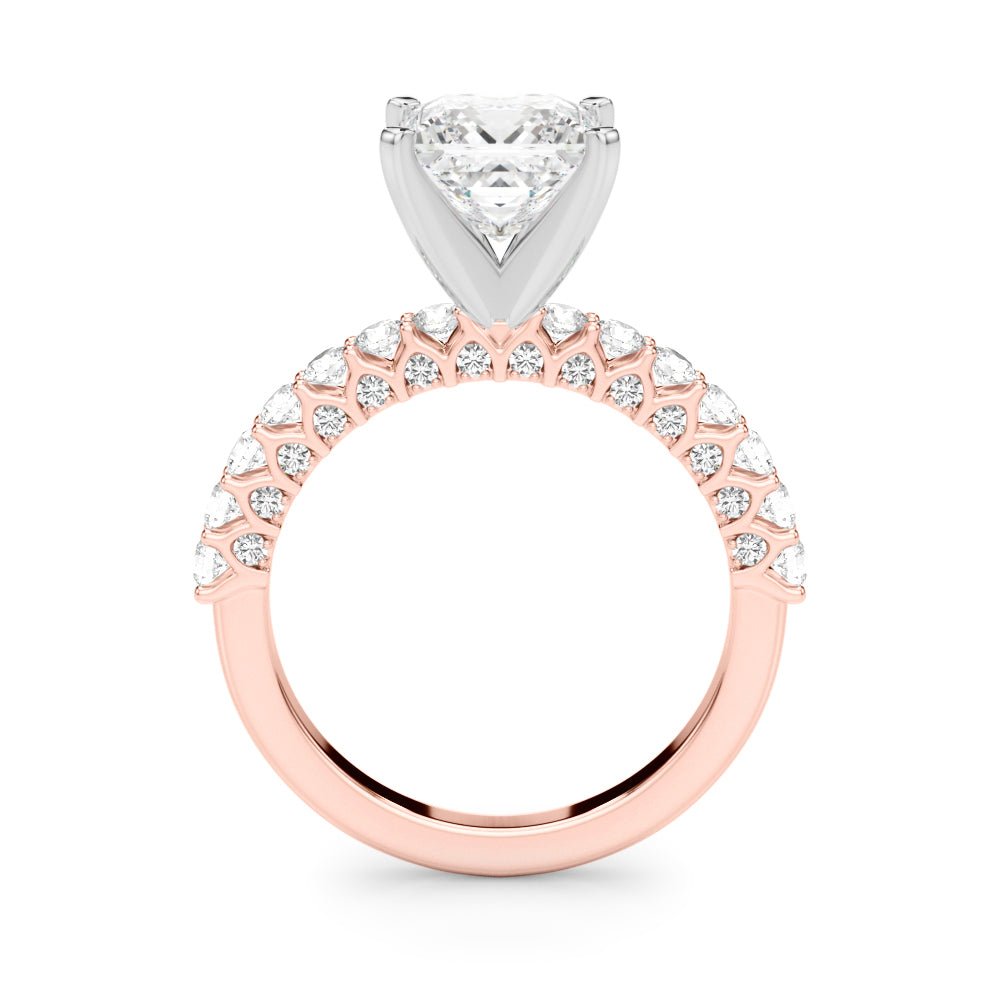 1.00CT 14K Princess Brilliant Diamond Ring Design - Engagement rings - Design Jewellers Edmonton