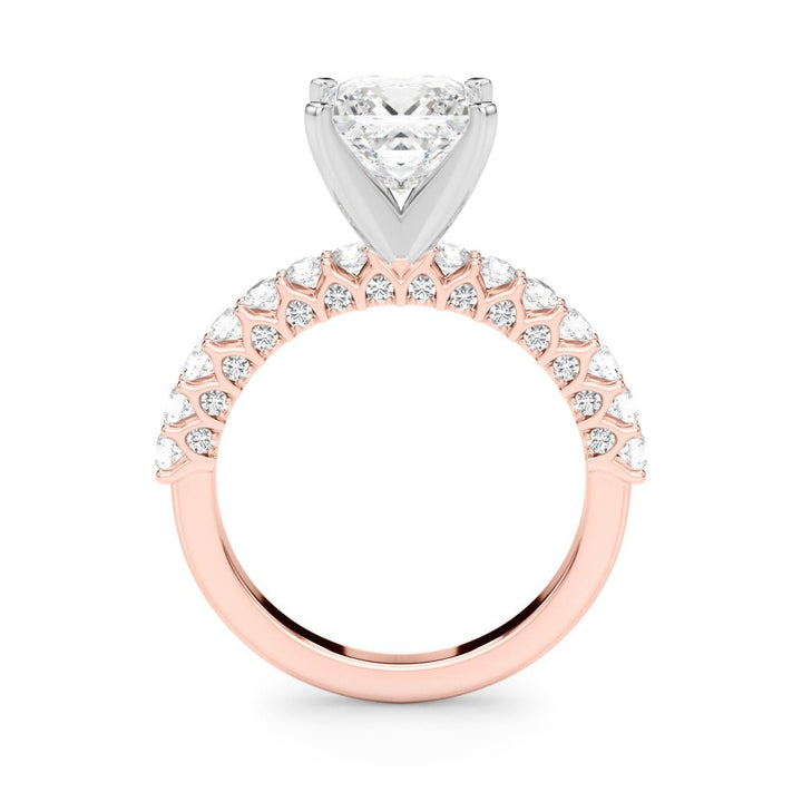 1.00CT 14K Princess Brilliant Diamond Ring Design - Engagement rings - Design Jewellers Edmonton