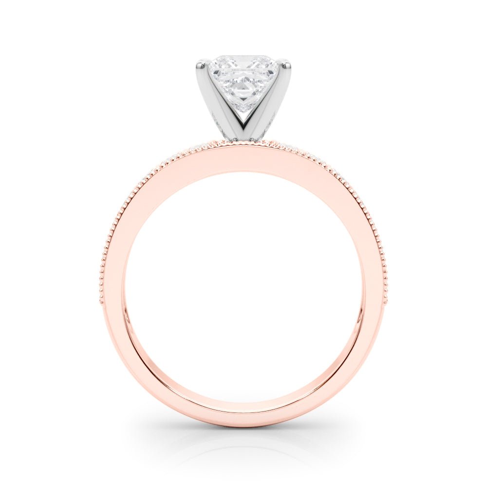1.00CT 14K Princess Cut Diamond Accented With Additional Diamonds - Luxury Rings - Design Jewellers Edmonton