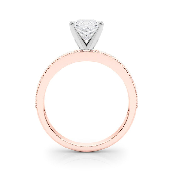 1.00CT 14K Princess Cut Diamond Accented With Additional Diamonds - Luxury Rings - Design Jewellers Edmonton