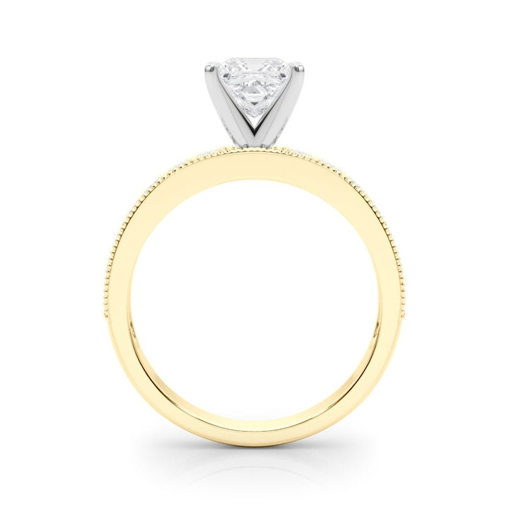 1.00CT 14K Princess Cut Diamond Accented With Additional Diamonds - Luxury Rings - Design Jewellers Edmonton