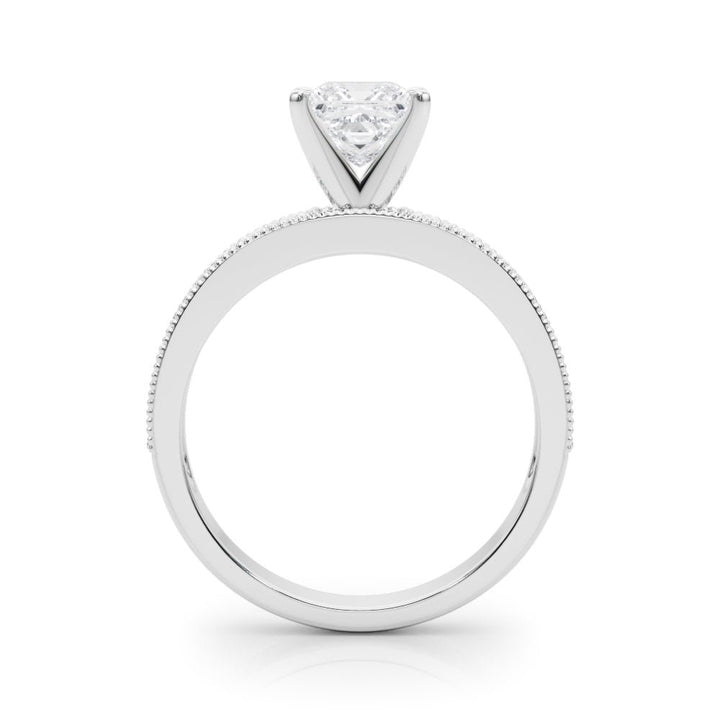 1.00CT 14K Princess Cut Diamond Accented With Additional Diamonds - Luxury Rings - Design Jewellers Edmonton