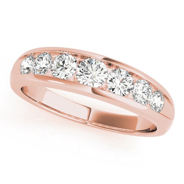 1.00CTW 14K Channel Set Diamond Band With Round Brilliant Cut Diamonds - Diamond Ring - Design Jewellers Edmonton