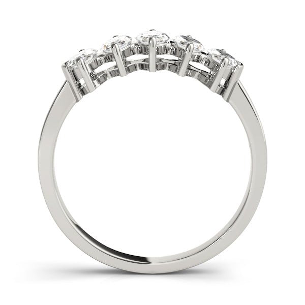 1.00CTW 14K Gold 5 Stone Marquise Cut Diamond Band - Diamond Ring - Design Jewellers Edmonton