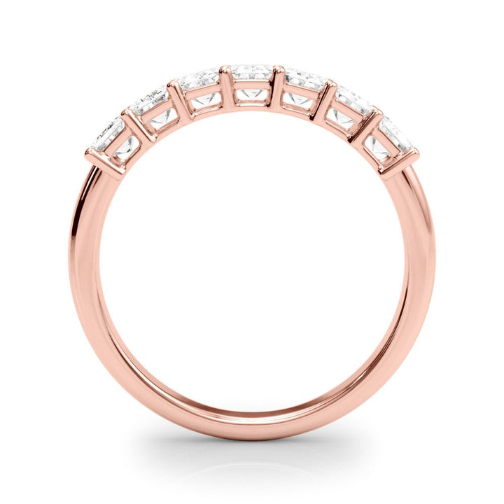 1.00CTW 14K Gold 7 Stone Emerald Cut Diamond Band - Diamond Ring - Design Jewellers Edmonton