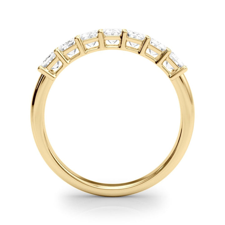 1.00CTW 14K Gold 7 Stone Emerald Cut Diamond Band - Diamond Ring - Design Jewellers Edmonton