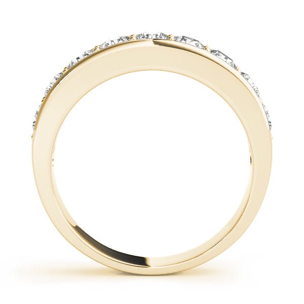 1.00CTW 14K Gold Channel Set Diamond Band - Diamond Ring - Design Jewellers Edmonton