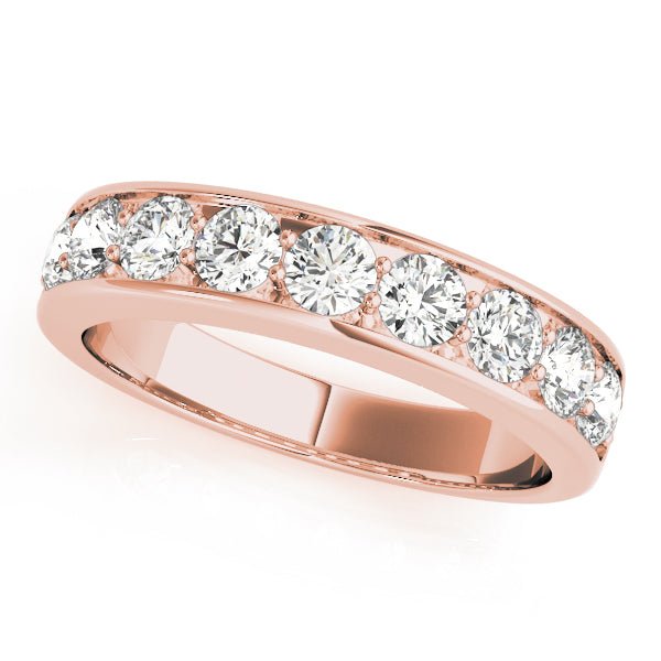 1.00CTW 14K Gold Channel Set Diamond Band - Diamond Ring - Design Jewellers Edmonton