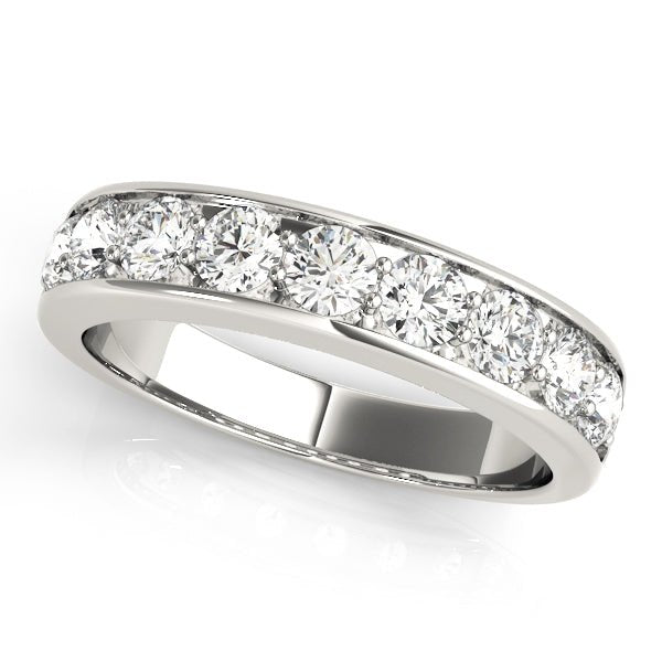 1.00CTW 14K Gold Channel Set Diamond Band - Diamond Ring - Design Jewellers Edmonton