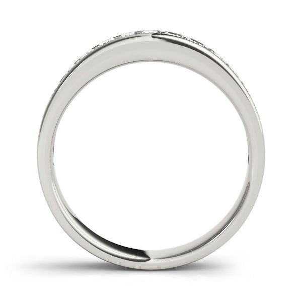 1.00CTW 14K Gold Channel Set Princess Cut Band - Diamond Ring - Design Jewellers Edmonton