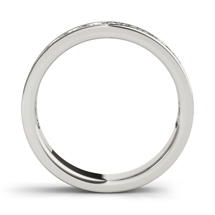 1.00CTW 14K Gold Round Brilliant Cut Channel Diamond Band - Diamond Ring - Design Jewellers Edmonton