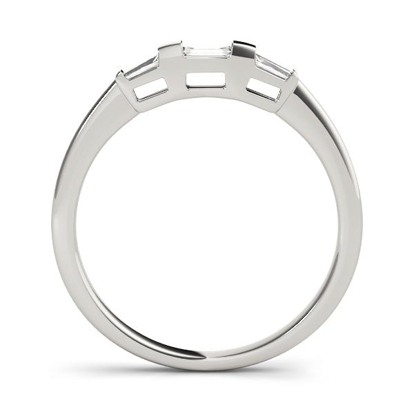 1.00CTW 14K Gold Slim Design Baguette Cut Diamond Band - Diamond Ring - Design Jewellers Edmonton