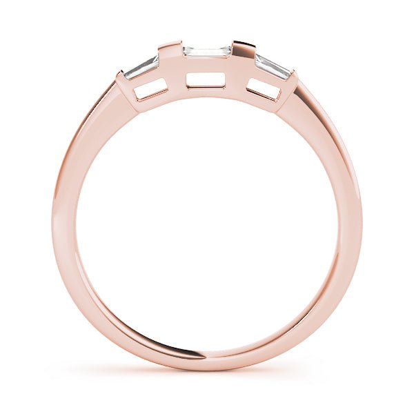 1.00CTW 14K Gold Slim Design Baguette Cut Diamond Band - Diamond Ring - Design Jewellers Edmonton