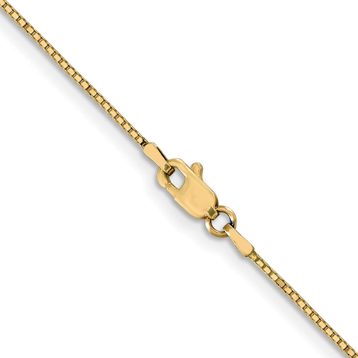 Gold 0.9mm Box Chain, 16"
