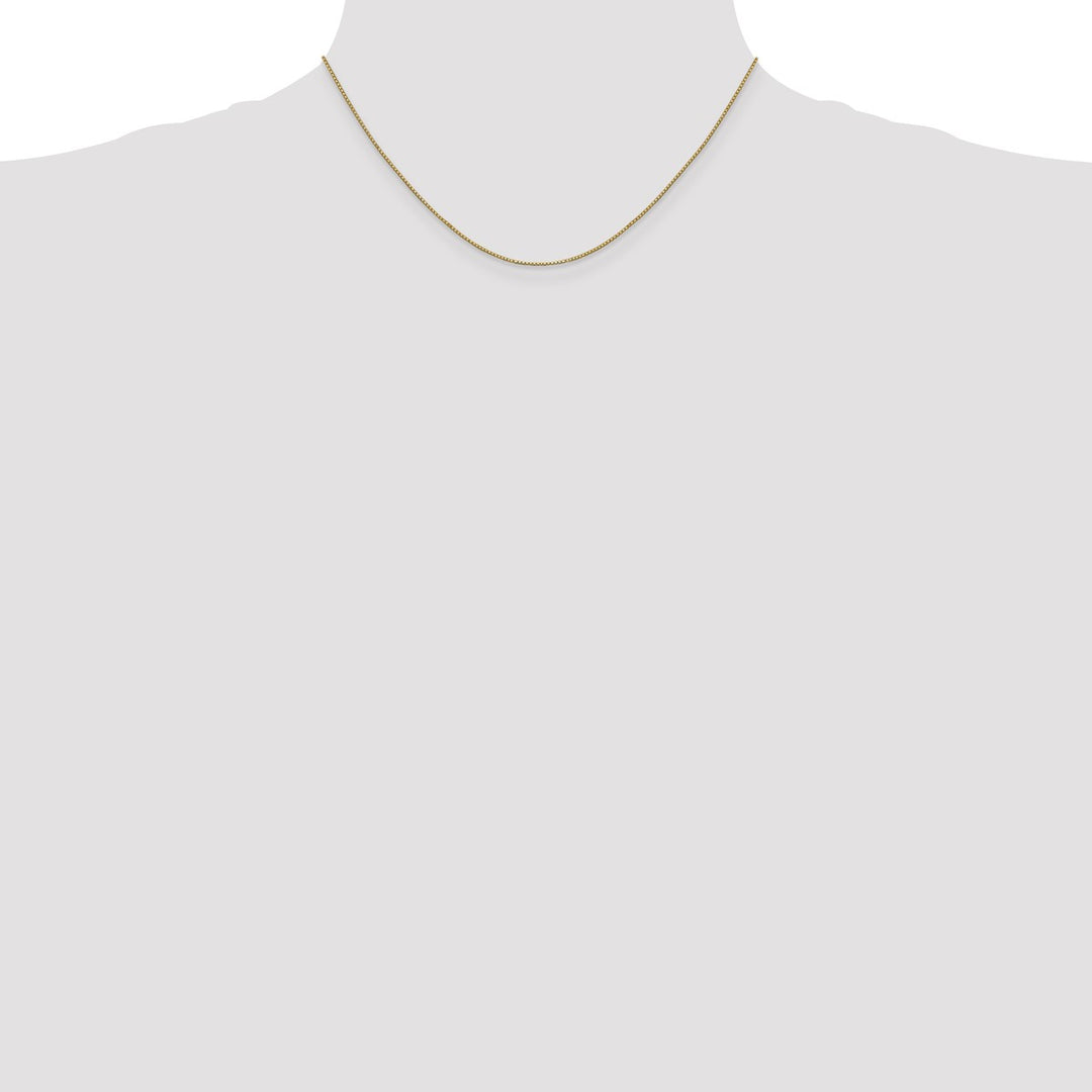 Gold 0.9mm Box Chain, 16