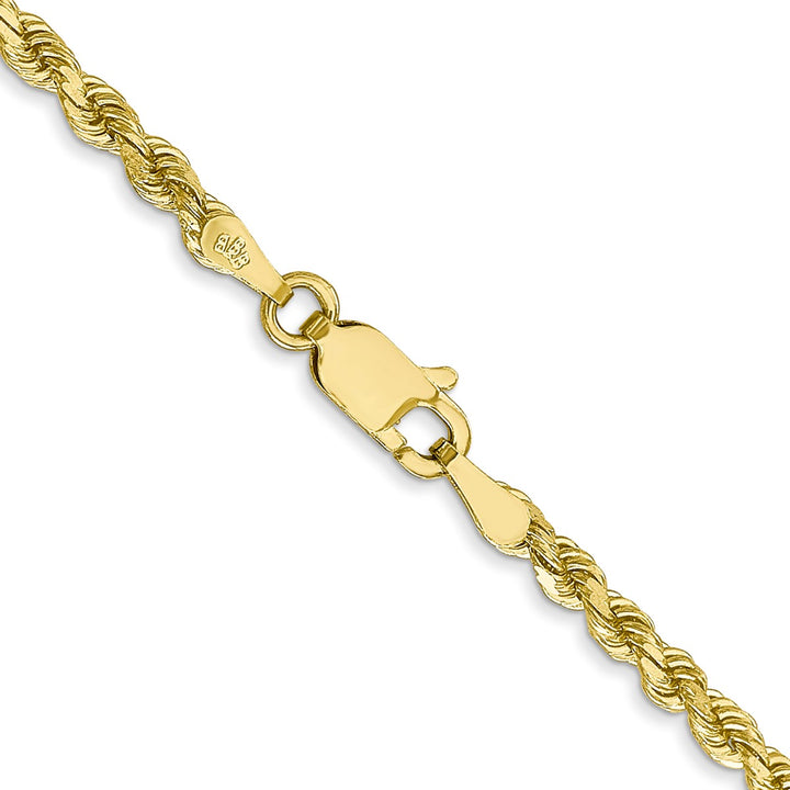 Gold 2.75mm Rope Chain, 16"