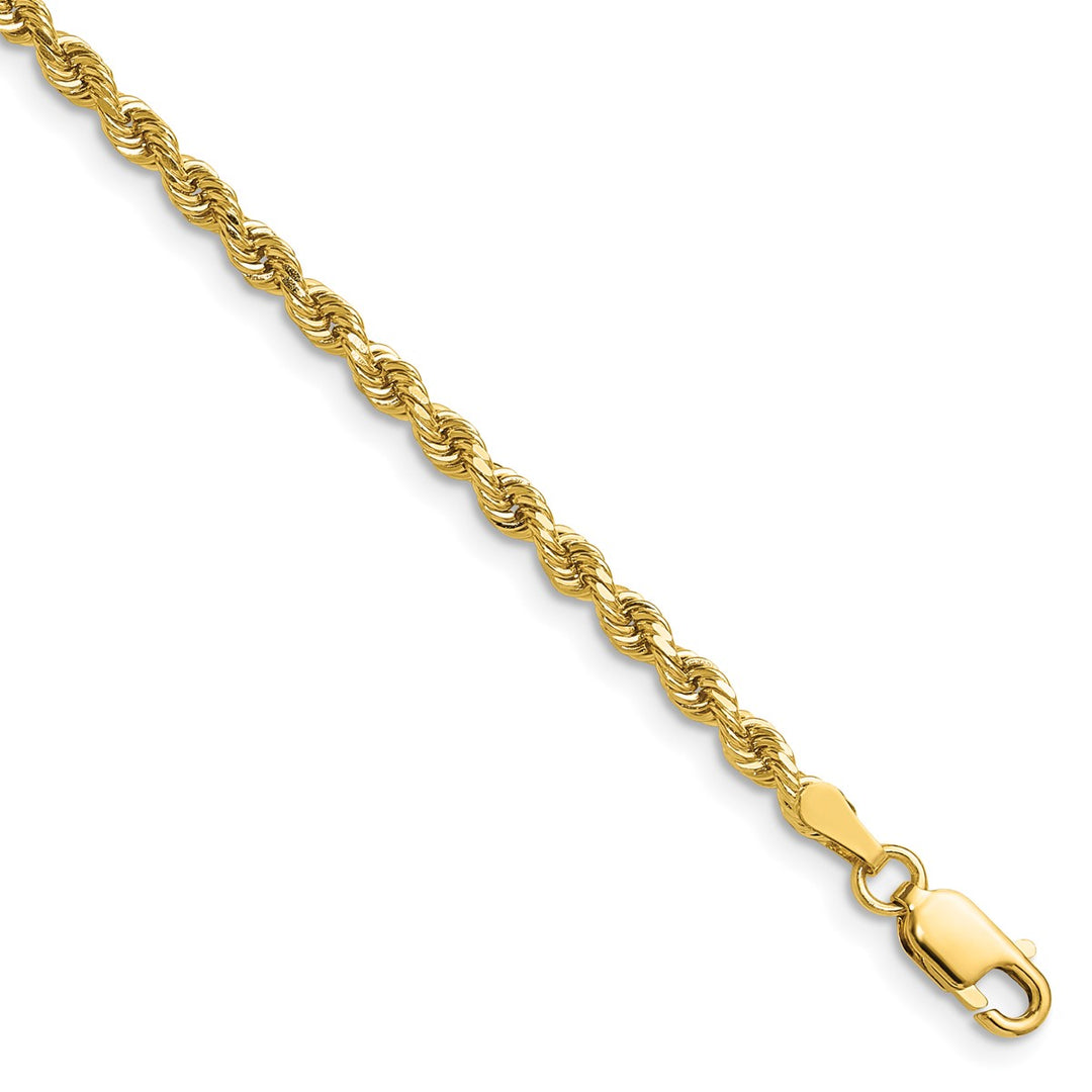 Gold 2.75mm Rope Chain, 16