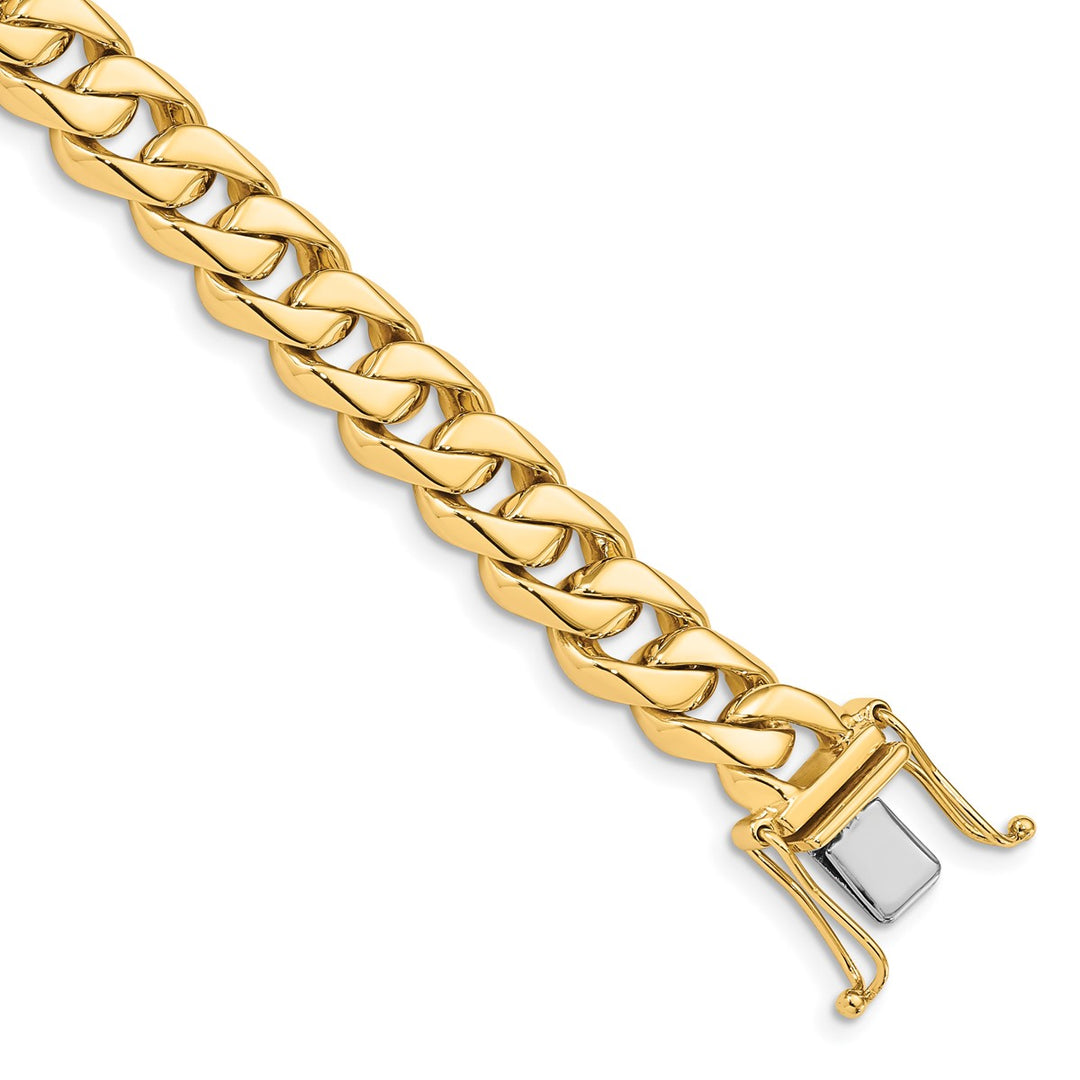 Gold 8.5mm Curb Chain, 20"